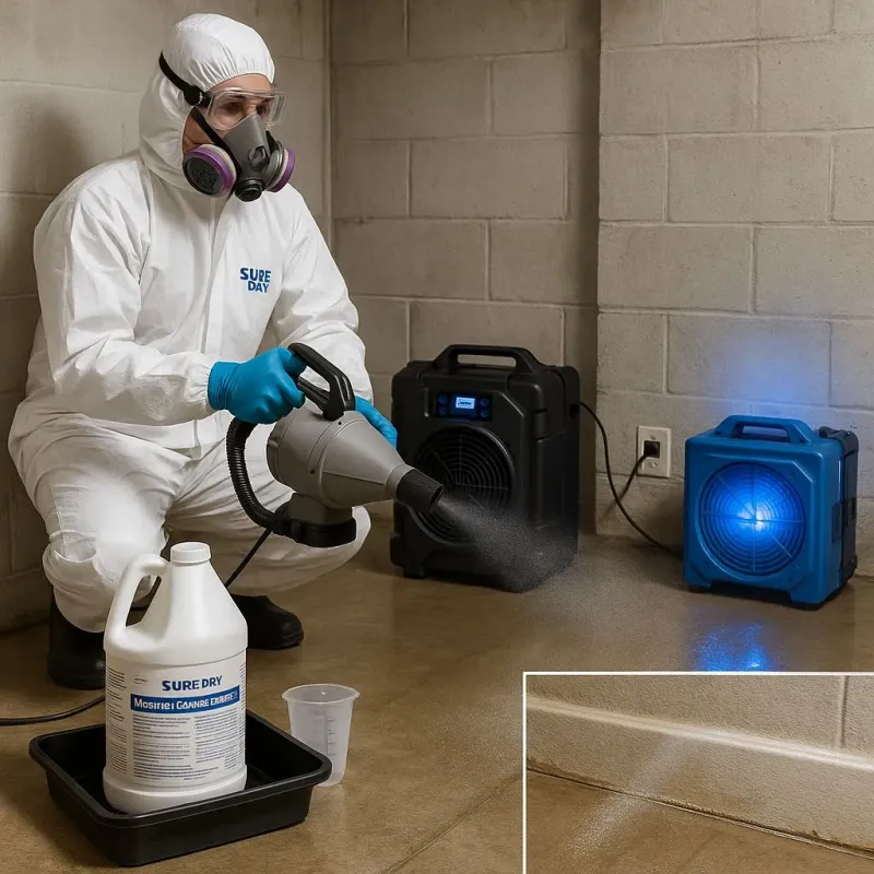 Sanitization and Odor Removal process in Elmwood, IL