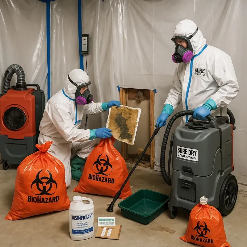 Contaminated Water Handling Protocols process in Elmwood, IL