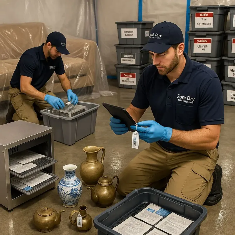 Content Protection and Restoration process in Elmwood, IL