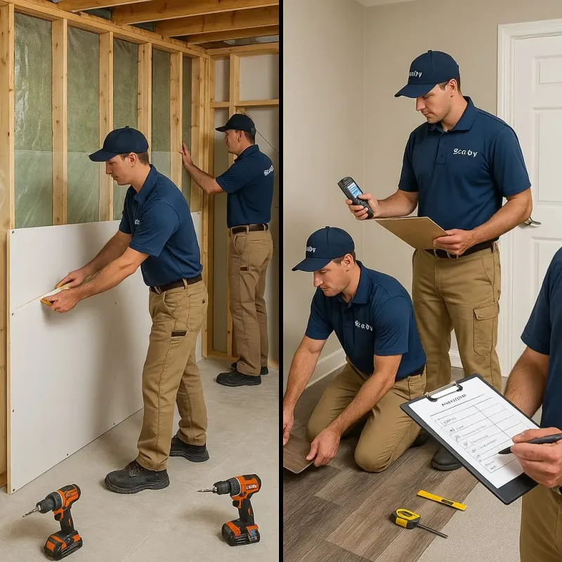 Repairs and Reconstruction process in Elmwood, IL