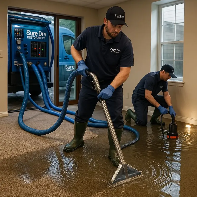 Water Extraction and Removal process in Elmwood, IL
